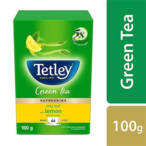 TETLEY GREEN TEA LEMON 100g